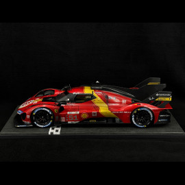 Ferrari 499P n° 51 Winner 24h Le Mans 2023 Dirty Version 1/12 BBR Models BBR1219DIRTY