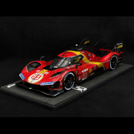 Ferrari 499P n° 51 Winner 24h Le Mans 2023 Dirty Version 1/12 BBR Models BBR1219DIRTY