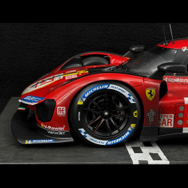 Ferrari 499P n° 51 Winner 24h Le Mans 2023 Dirty Version 1/12 BBR Models BBR1219DIRTY