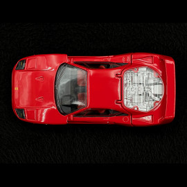 Ferrari F40 1987 Red 1/43 Norev Jet Car 730001