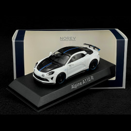 Alpine A110 R Le Mans 2024 White Black 1/43 Norev 517873