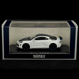 Alpine A110 R Le Mans 2024 White Black 1/43 Norev 517873