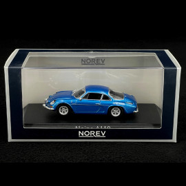 Alpine A110 1600 S 1973 Alpine Blue with side logo 1/43 Norev 517826