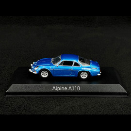 Alpine A110 1600 S 1973 Alpine Blue with side logo 1/43 Norev 517826