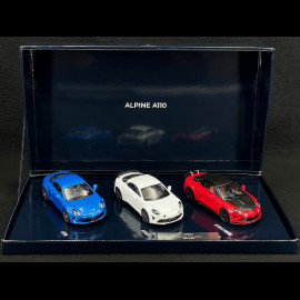 Alpine A110 Set 2025 Blue White Red 1/43 Norev 517882