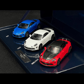 Alpine A110 Set 2025 Blue White Red 1/43 Norev 517882