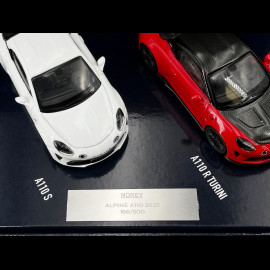 Alpine A110 Set 2025 Blue White Red 1/43 Norev 517882