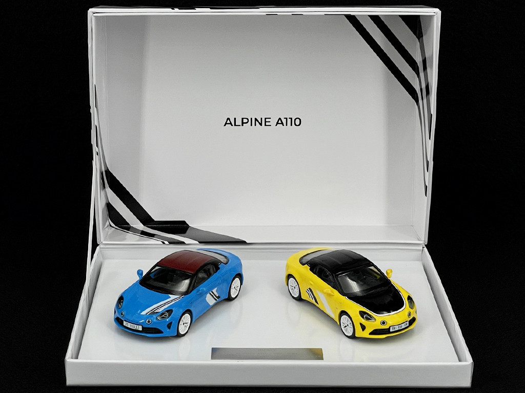 Coffret Alpine A110 2023 San Remo & Tour de Corse (Norev) 1