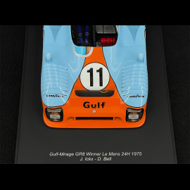 Mirage GR8 No11 Winner 24h Le Mans 1975 1/18 Spark 18LM75