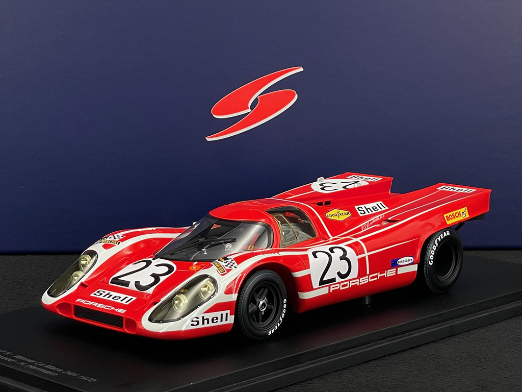 Porsche 917 K n° 23 Salzburg Winner Le Mans 1970 1/18 Spark 18LM70