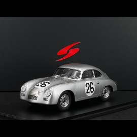 Porsche 356 Carrera 1500 No26 24h Le Mans 1956 1/18 Spark 18S676