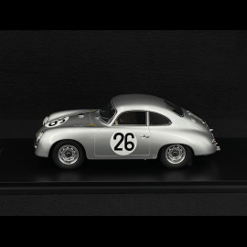 Porsche 356 Carrera 1500 No26 24h Le Mans 1956 1/18 Spark 18S676