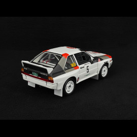 Audi Sport Quattro No.5 Buffum/Wilson Olympus Rally 1986 White / Black / Red 1/18 Ottomobile OT1159