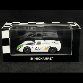 Jo Siffert Porsche 907 K Sieger 12H Sebring 1968 Weiß 1/43 Minichamps 400686849