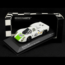 Jo Siffert Porsche 907 K Sieger 12H Sebring 1968 Weiß 1/43 Minichamps 400686849