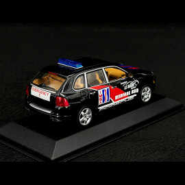 Porsche Cayenne Turbo Medical Car IMSA ALMS Le Mans Series 2003 Black 1/43 Minichamps 400061082