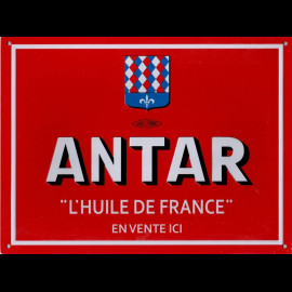 Antar Metal Sign “L’huile de France” 28×21 cm – Vintage Reproduction