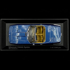 Maserati Ghibli Spider 1969 Blue Metallic 1/43 Minichamps 400123330