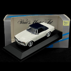 Mercedes-Benz 280 SL Cabriolet Softtop W113 1968 Weiß Weißwandreifen 1/43 Minichamps 430032240