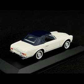 Mercedes-Benz 280 SL Cabriolet Softtop W113 1968 Weiß Weißwandreifen 1/43 Minichamps 430032240