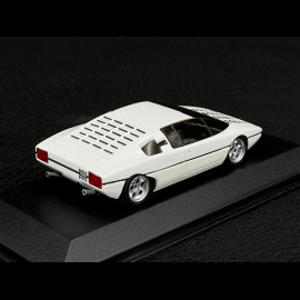 Lamborghini Bravo Konzept 1974 Umlackiert 2005 Weiß Metallic 1/43 Minichamps 400103670