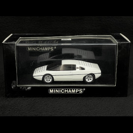 Lamborghini Bravo Konzept 1974 Umlackiert 2005 Weiß Metallic 1/43 Minichamps 400103670
