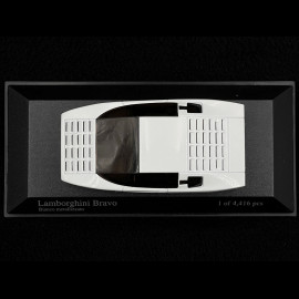 Lamborghini Bravo Konzept 1974 Umlackiert 2005 Weiß Metallic 1/43 Minichamps 400103670