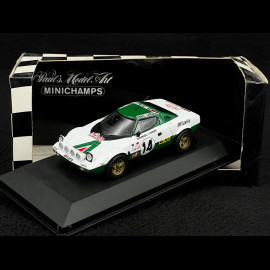 Lancia Stratos n°14 Monte‑Carlo Sieger 1975 Alitalia 1/43 Minichamps 430751214
