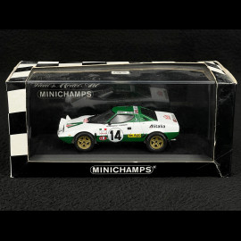 Lancia Stratos n°14 Monte‑Carlo Sieger 1975 Alitalia 1/43 Minichamps 430751214