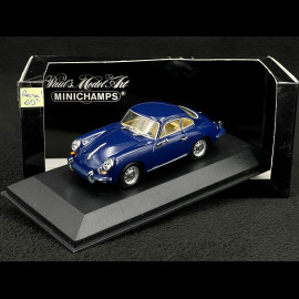 Porsche 356 C Coupé 1963–1965 Dunkelblau 1/43 Minichamps 430062320