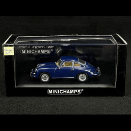 Porsche 356 C Coupé 1963–1965 Dunkelblau 1/43 Minichamps 430062320