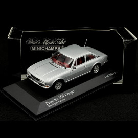 Peugeot 504 Coupé 1974 Silber Metallic 1/43 Minichamps 400112122