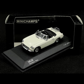 MG B Cabriolet 1968 Weiß 1/43 Minichamps 430131036