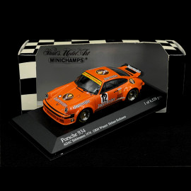 Helmut Kelleners Porsche 934 Sieger DRM Nürburgring 1976 Orange 1/43 Minichamps 400766412