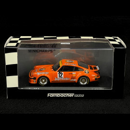 Helmut Kelleners Porsche 934 Sieger DRM Nürburgring 1976 Orange 1/43 Minichamps 400766412