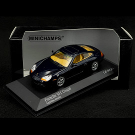 Porsche 996 Coupé 1998 blue 1/43 Minichamps 400061180