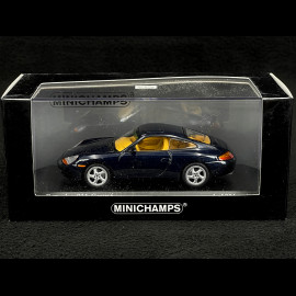 Porsche 996 Coupé 1998 lapisblau 1/43 Minichamps 400061180