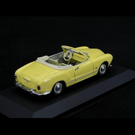 Volkswagen Karmann Ghia Cabriolet 1957 Gelb 1/43 Minichamps 430051042