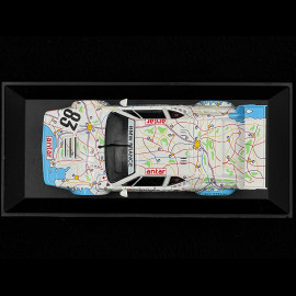 BMW M1 n° 83 24h Le Mans 1980 Carte de France 1/43 Minichamps 430802583