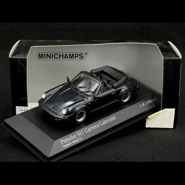 Porsche 911 Carrera Cabriolet 1983 grey 1/43 Minichamps 430062037