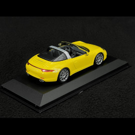 Porsche 991 targa 4 2013 gelb 1/43 Minichamps 410062441