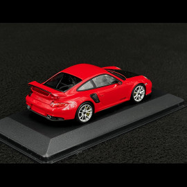 Porsche 911 typ 997 GT2 RS indischrot / kohlenstoff 1/43 Minichamps 400069408