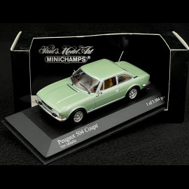 Peugeot 504 Coupe 1974 Metallic Green 1/43 Minichamps 400112120
