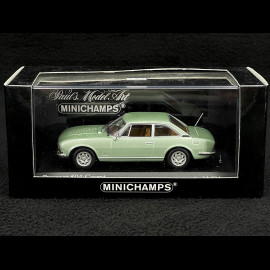 Peugeot 504 Coupe 1974 Metallisch Grün 1/43 Minichamps 400112120