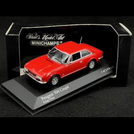 Peugeot 504 Coupe 1974 China Rot 1/43 Minichamps 400112121