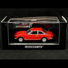 Peugeot 504 Coupe 1974 China Rot 1/43 Minichamps 400112121