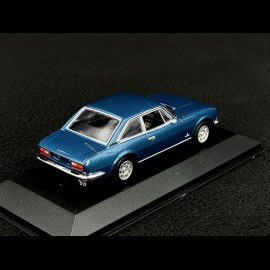 Peugeot 504 Coupe 1974 Irisblau Metallic 1/43 Minichamps 400112124