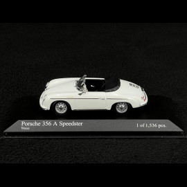 Porsche 356 A Speedster 1956 Weiß 1/43 Minichamps 430065537