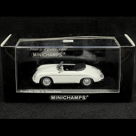 Porsche 356 A Speedster 1956 Weiß 1/43 Minichamps 430065537