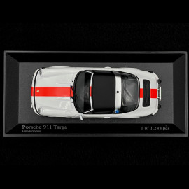 Porsche 911 Targa 1977 Police White 1/43 Minichamps 400061290